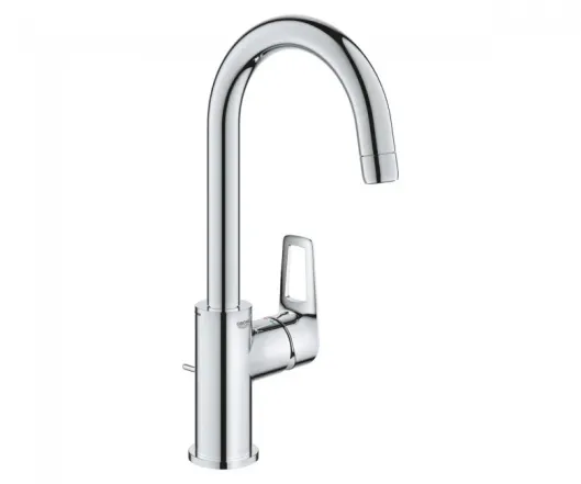 Смеситель для умывальника высокий Grohe BauLoop New L-Size, хром (23763001)
