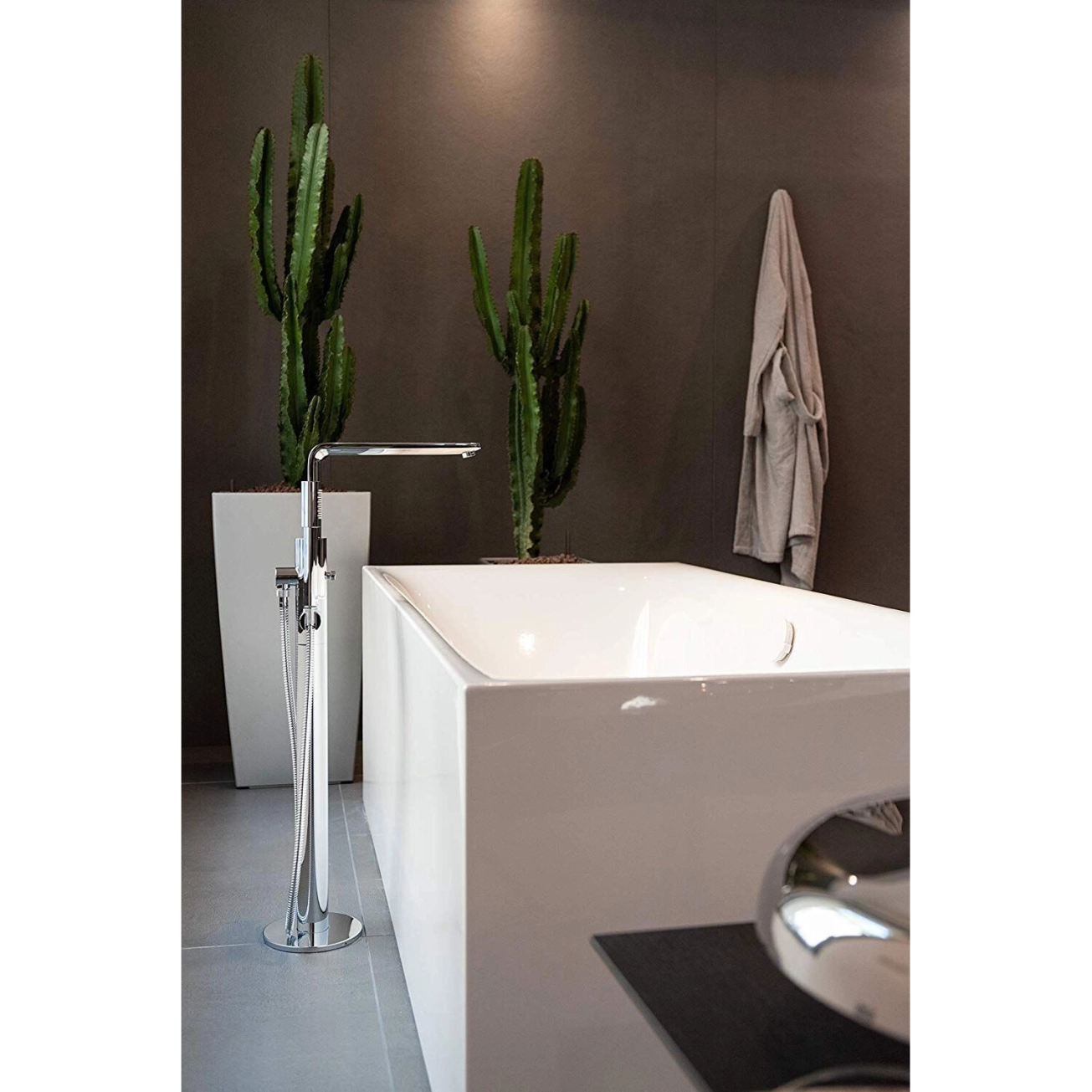 Змішувач для ванни Grohe Lineare New, окремий, хром (23792001) Фото - 6