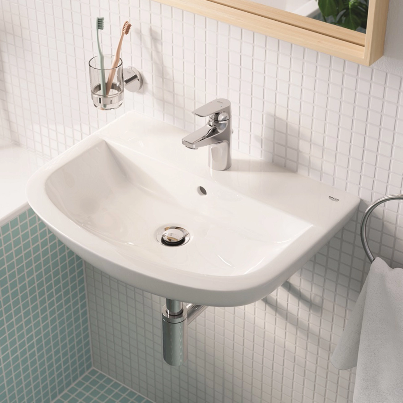 Смеситель для раковины Grohe Start Flow S-Size 23809000 с донным клапаном Фото - 3
