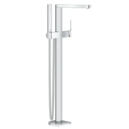 Смеситель для ванны напольный Grohe Plus, хром (23846003)