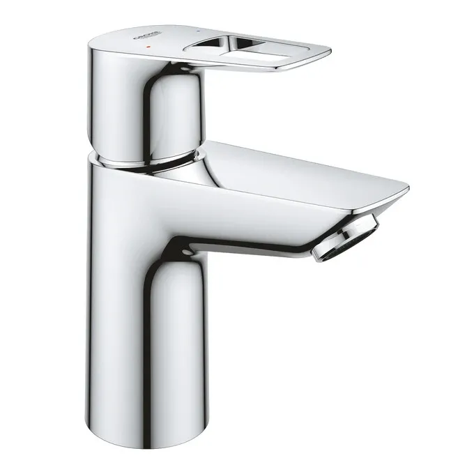 Змішувач для раковини Grohe BauLoop New S-Size + нажимний донний клапан (23878001)