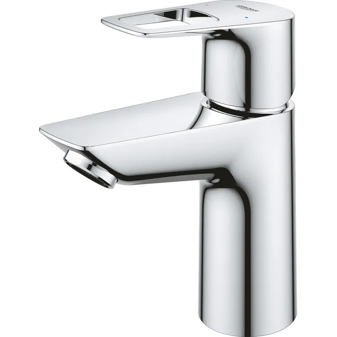 Змішувач для раковини Grohe BauLoop New S-Size + нажимний донний клапан (23878001) Фото - 4