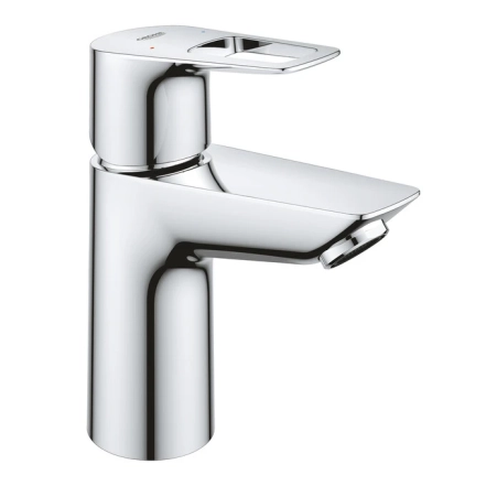 Змішувач для раковини Grohe BauLoop New S-Size + нажимний донний клапан (23878001)