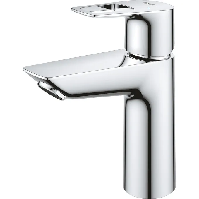 Змішувач для раковини Grohe BauLoop New M-Size + нажимний донний клапан (23886001) Фото - 3