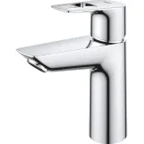 Змішувач для раковини Grohe BauLoop New M-Size + нажимний донний клапан (23886001) Фото - 3