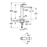 Смеситель для умывальника Grohe Eurosmart Cosmopolitan (23921000) Фото - 1