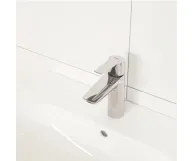 Смеситель для умывальника Grohe Eurosmart New однорычажный, нажимной донный клапан, S-Size, хром (23922003) Фото - 3