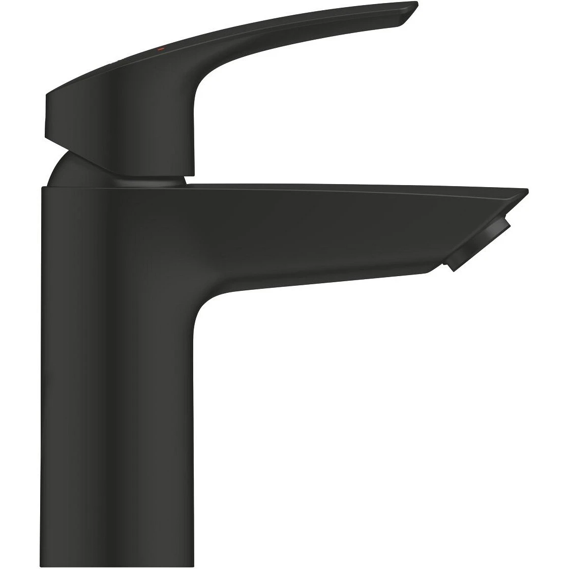 Змішувач для умивальника Grohe Eurosmart S-розмір чорний матовий (239222433) Фото - 2