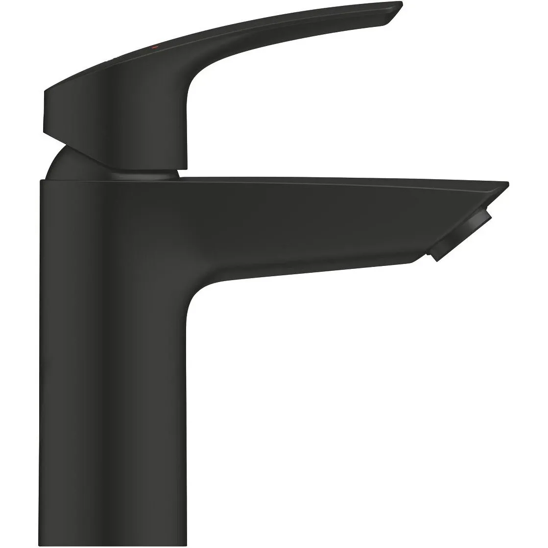 Смеситель для умывальника Grohe Eurosmart S-размер черный матовый (239222433) Фото - 2