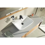 Змішувач для умивальника Grohe Eurosmart S-розмір чорний матовий (239222433) Фото - 1