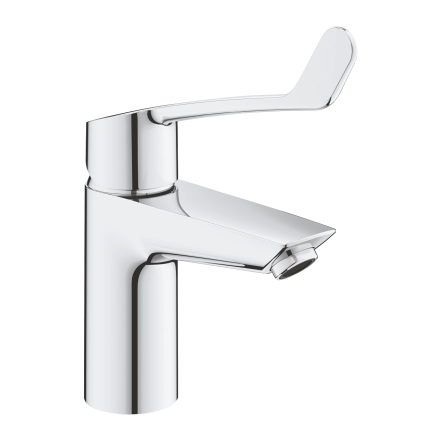 Змішувач для умивальника S-Size, одноважільний Grohe Eurosmart NEW,   для медичних закладів,  хром (23982003)