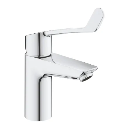 Змішувач для умивальника S-Size, одноважільний Grohe Eurosmart NEW,   для медичних закладів,  хром (23982003)