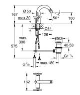 Смеситель для биде Grohe Atrio (24027AL3) Фото - 1