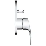 Наружная часть смесителя скрытого монтажа для ванны Grohe Eurosmart Chrome (24043003) Фото - 1