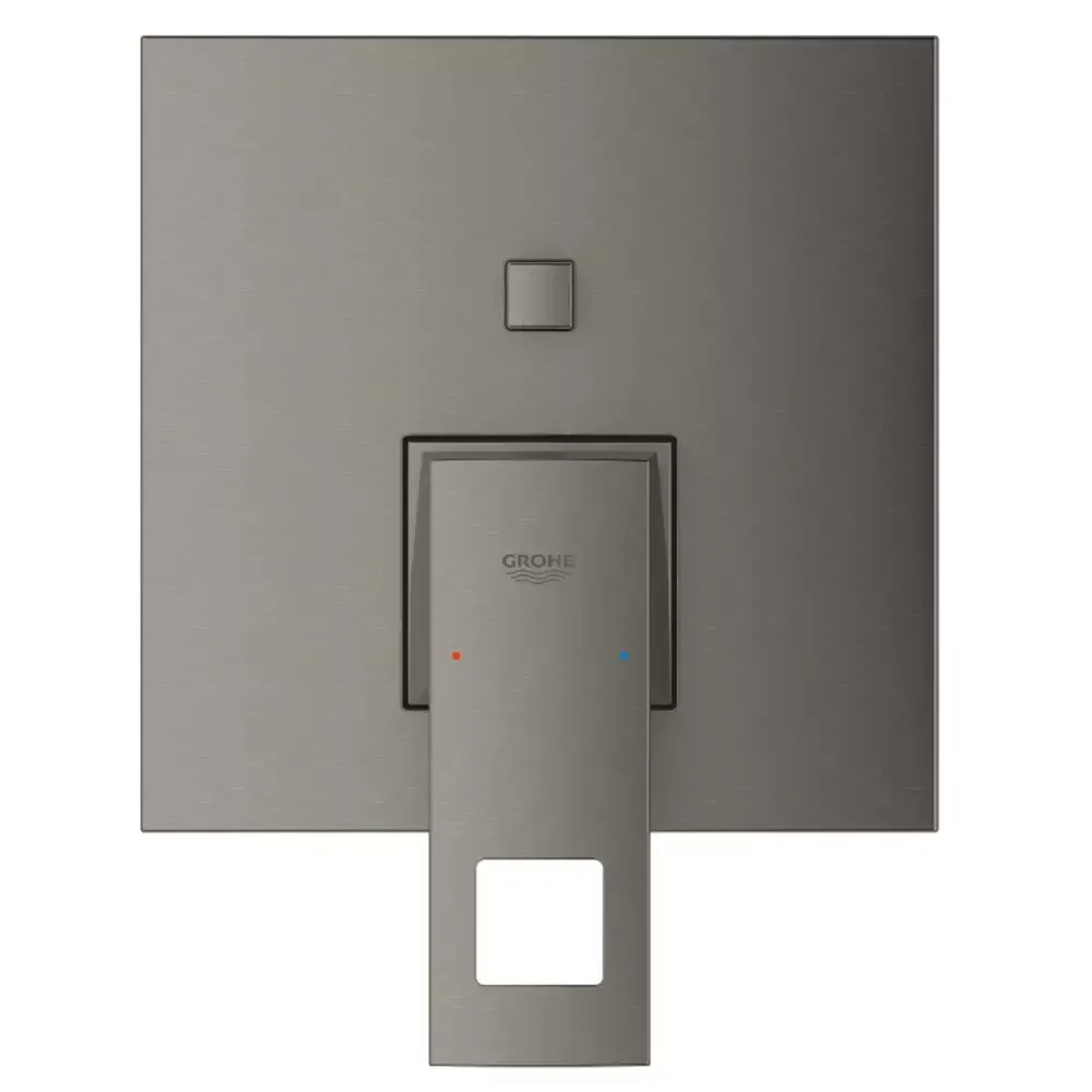Смеситель для ванны скрытого монтажа Grohe Eurocube наружная часть для 35600000, темный графит (24062AL0) Фото - 2