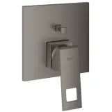 Смеситель для ванны скрытого монтажа Grohe Eurocube наружная часть для 35600000, темный графит (24062AL0)