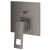Смеситель для ванны скрытого монтажа Grohe Eurocube наружная часть для 35600000, темный графит (24062AL0) Фото - 3