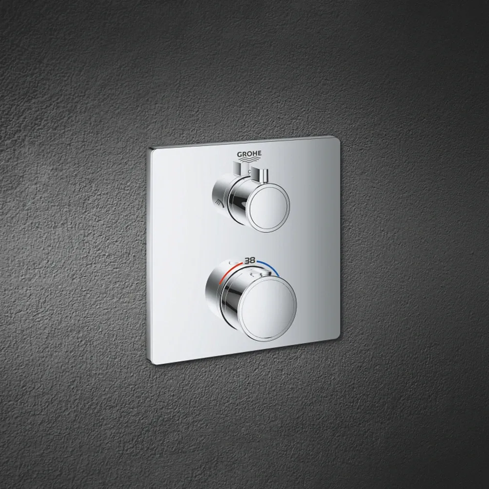 Смеситель скрытого монтажа для душа Grohe Grohtherm Thermostatic с термостатом, хром (24079000)