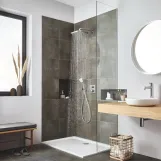 Смеситель скрытого монтажа для душа Grohe Grohtherm Thermostatic с термостатом, хром (24079000) Фото - 1
