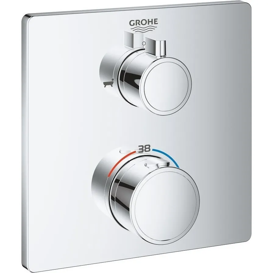 Термостат для душу Grohe Grohtherm з перемикачем на 2 положення ванна/ душ (24080000)