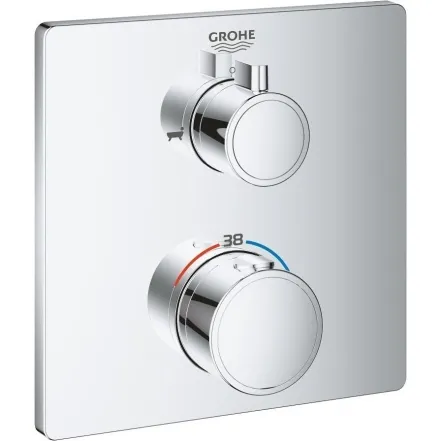 Термостат для душа Grohe Grohtherm с переключателем на 2 положения ванна/душ (24080000)