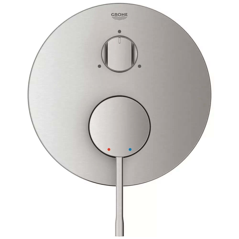 Змішувач для душу Grohe Essence New, на три споживача, суперсталь (24092DC1) Фото - 1