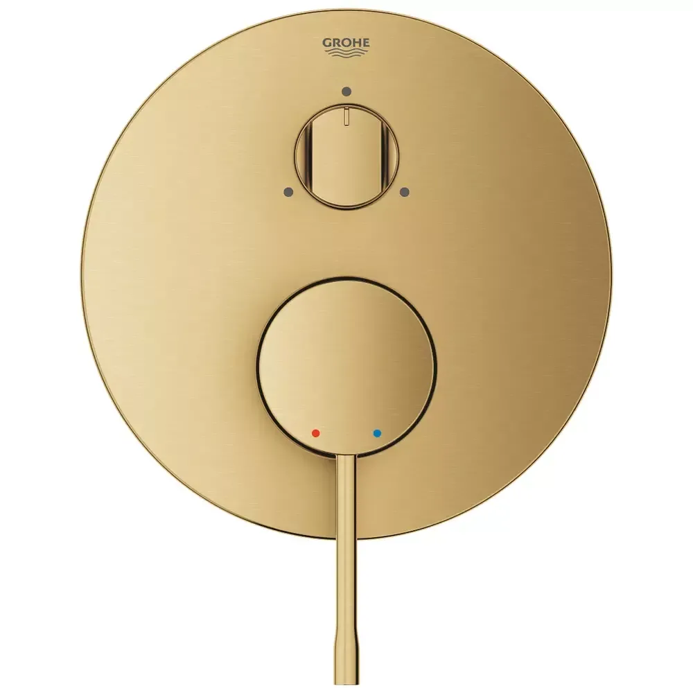 Змішувач для душу Grohe Essence New, на три споживачі, золото матове (24092GN1) Фото - 1