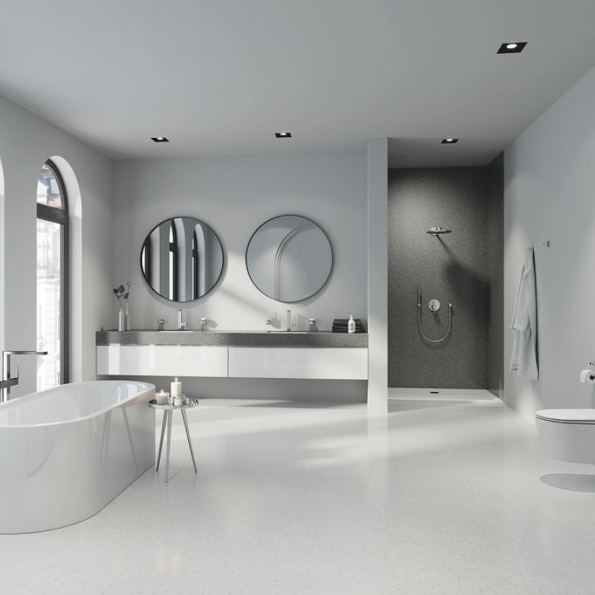 Змішувач з перемикачем на 3 положення Grohe Plus хром (24093003) Фото - 3