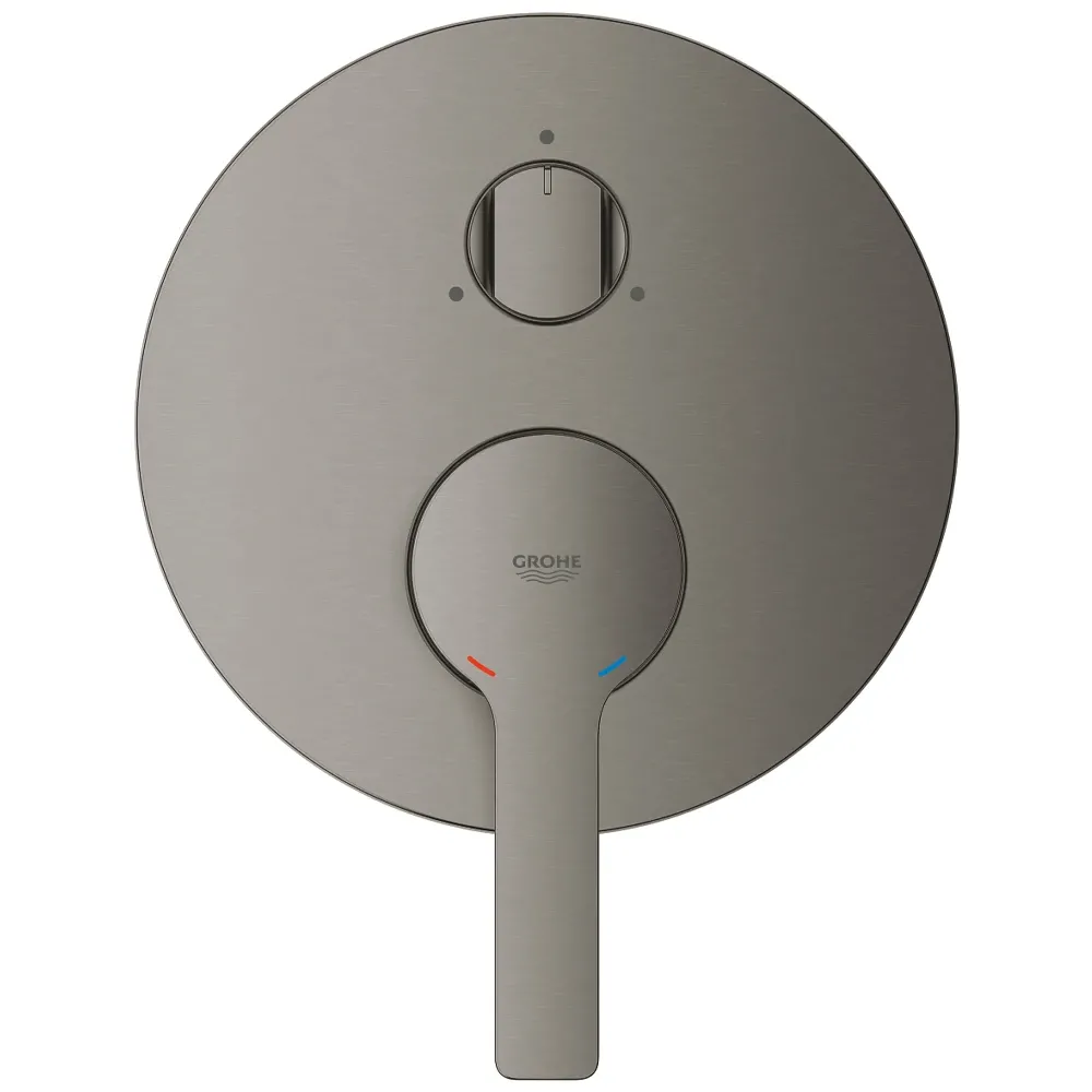 Змішувач прихованого монтажу для ванни Grohe Lineare, графіт темний матовий (24095AL1) Фото - 2