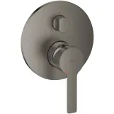 Змішувач прихованого монтажу для ванни Grohe Lineare, графіт темний матовий (24095AL1)