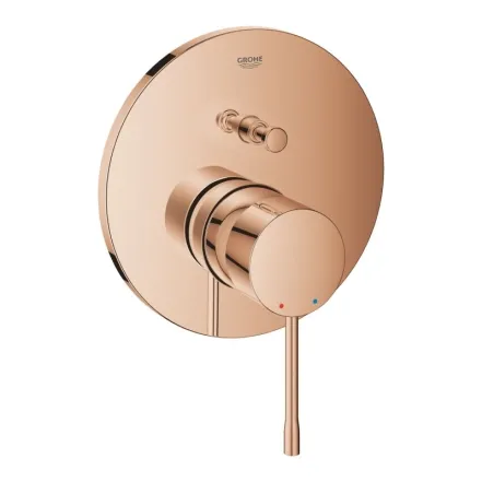 Смеситель однорычажный Grohe Essence на 2 выхода, наружная часть, warm sunset (24167DA1)