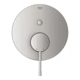 Смеситель однорычажный Grohe Essence на 2 выхода, наружная часть, supersteel (24167DC1) Фото - 2