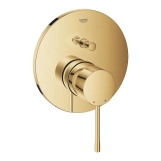Смеситель однорычажный Grohe Essence на 2 выхода, наружная часть, cool sunrise (24167GL1)