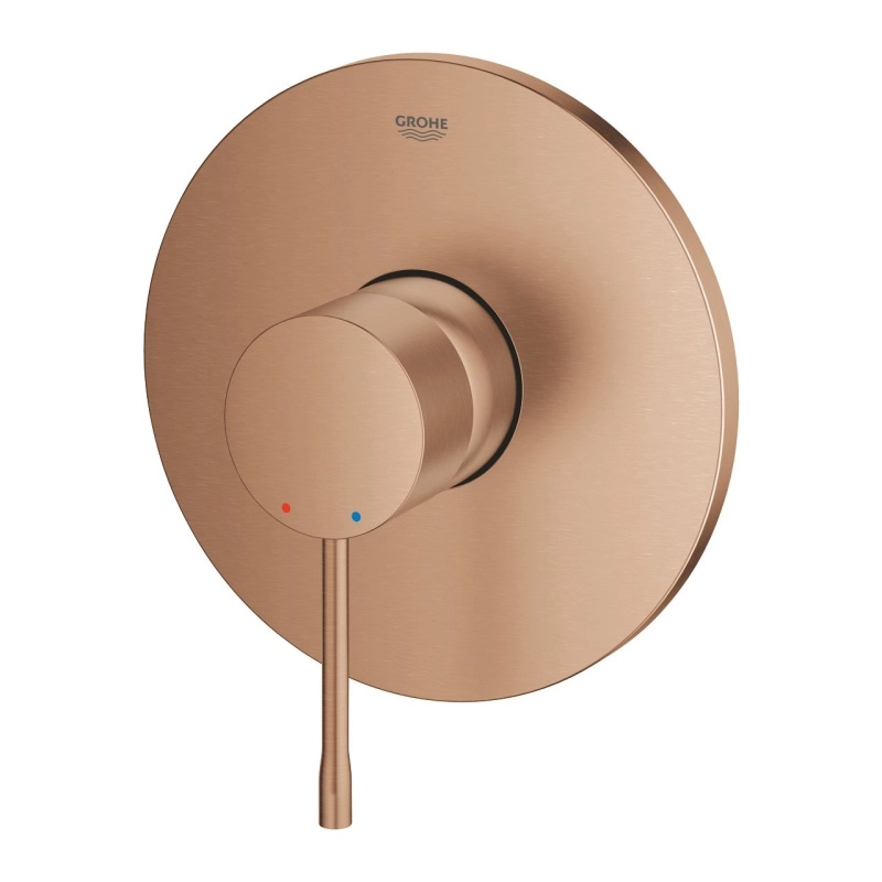 Смеситель однорычажный Grohe Essence на 1 выход, supersteel (24168DC1) Фото - 3