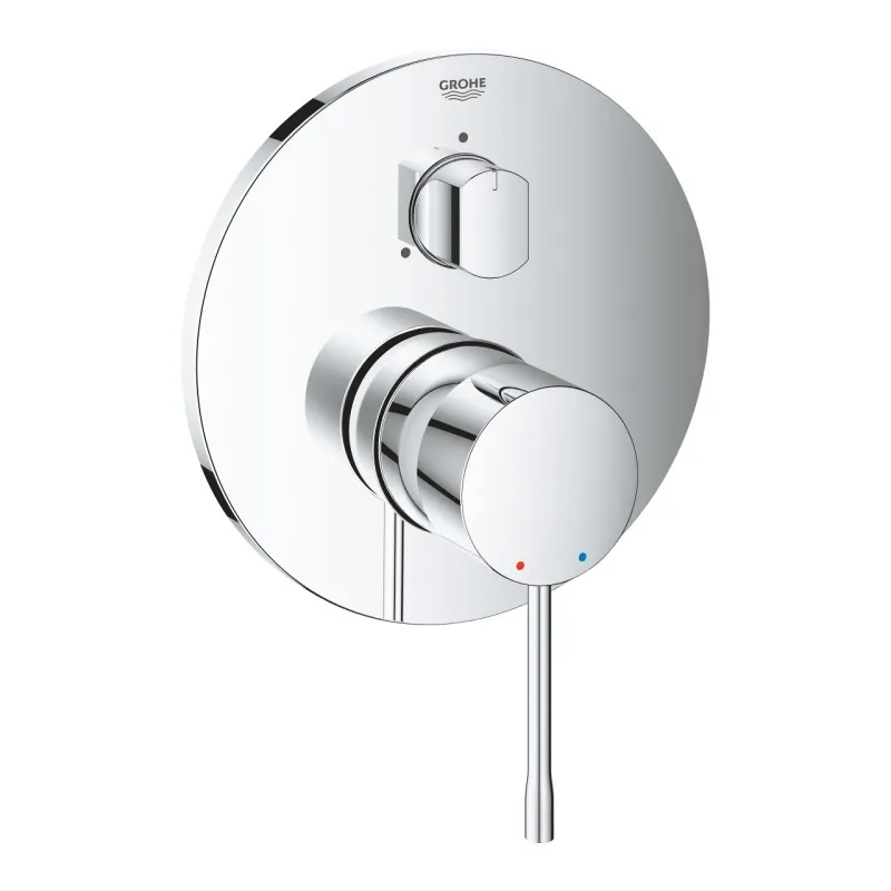 Змішувач одноважільний Grohe Essence з триходовим перемикачем, chrome (24169001)
