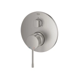 Змішувач одноважільний Grohe Essence із триходовим перемикачем, supersteel (24169DC1) Фото - 3