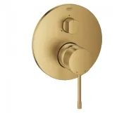 Змішувач одноважільний Grohe Essence з триходовим перемикачем, brushed cool sunrise (24169GN1)