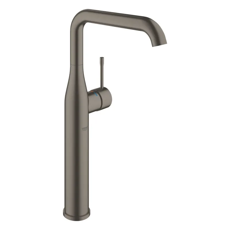 Змішувач для умивальника Grohe Essence New XL-Size, brushed hard graphite (24170AL1)