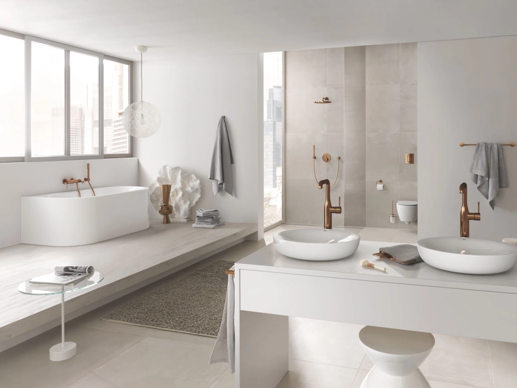 Змішувач для умивальника Grohe Essence New XL-Size, warm sunset (24170DA1) Фото - 3
