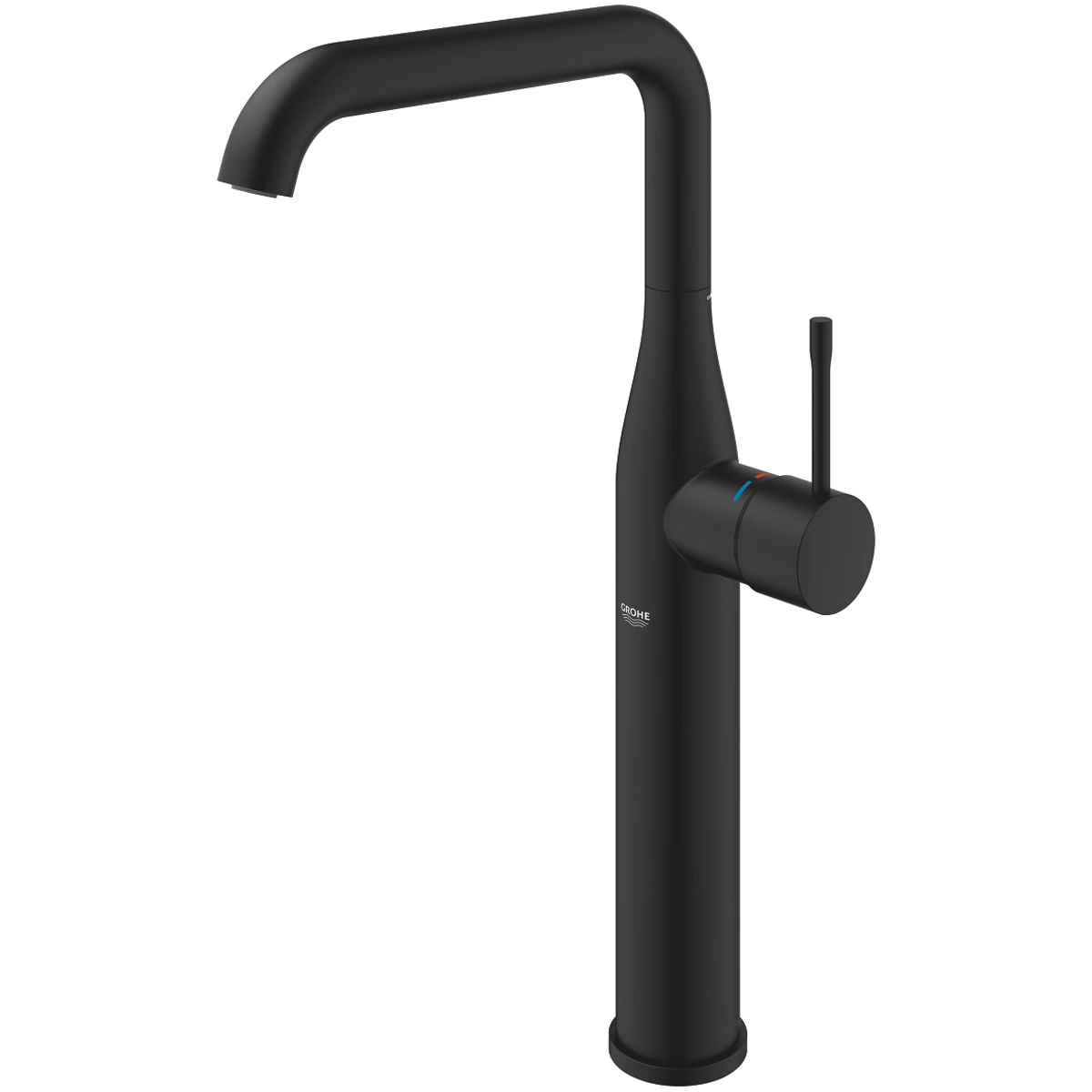Змішувач для умивальника Grohe Essence New XL-Size, чорний матовий (24170KF1) Фото - 2