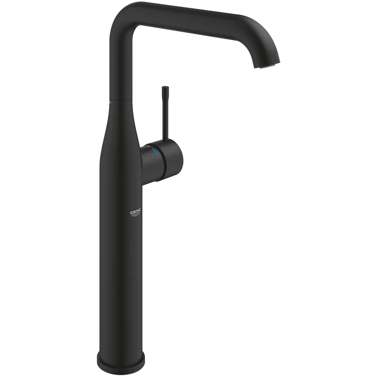 Смеситель для умывальника Grohe Essence New XL-Size, черный матовый (24170KF1)