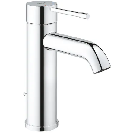 Смеситель для умывальника Grohe Essence New с донным клапаном, хром (24171001)