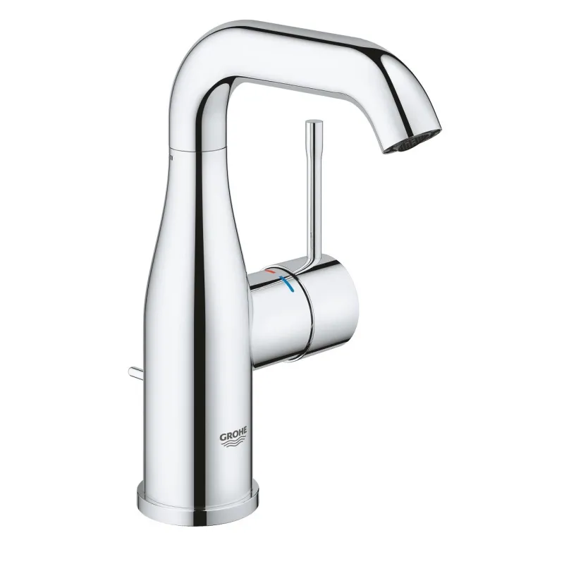 Змішувач для умивальника Grohe з донним клапаном Essence, хром (24173001)