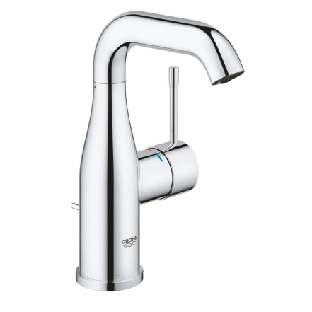 Смеситель для умывальника Grohe с донным клапаном Essence, хром (24173001)