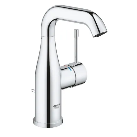 Смеситель для умывальника Grohe с донным клапаном Essence, хром (24173001)