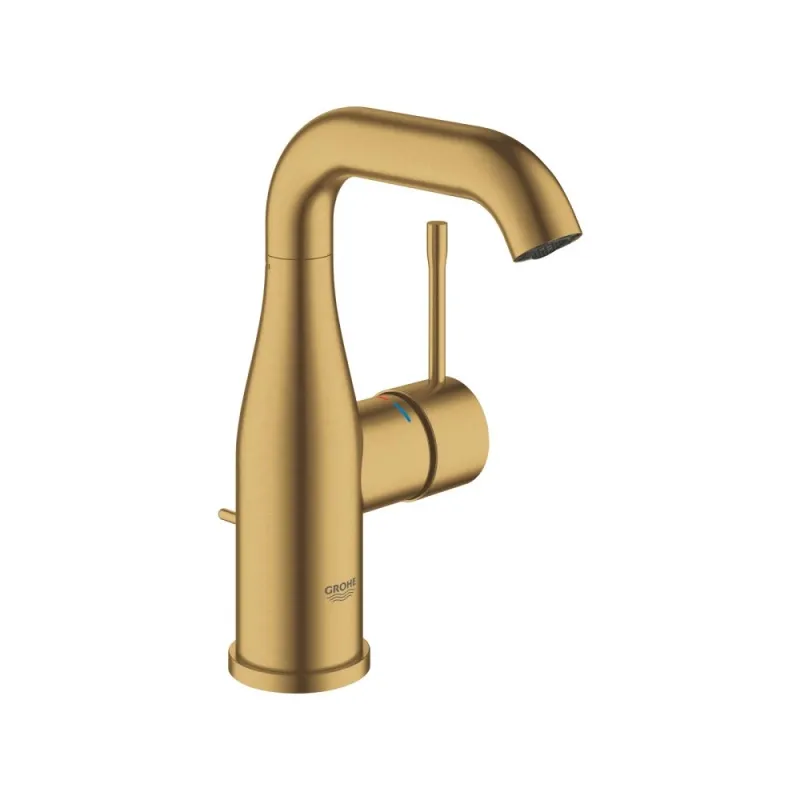 Смеситель для умывальника Grohe с донным клапаном Essence, холодный рассвет (24173GN1)