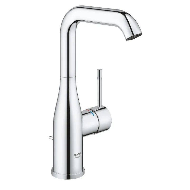 Смеситель для умывальника Grohe Essence New L-Size с донным клапаном, хром (24174001)