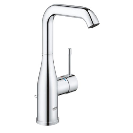 Змішувач для умивальника Grohe Essence New L-Size з донним клапаном, хром (24174001)