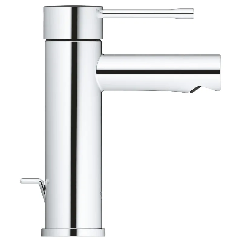 Змішувач для умивальника Grohe Essence New S-Size з донним клапаном, хром (24175001) Фото - 1