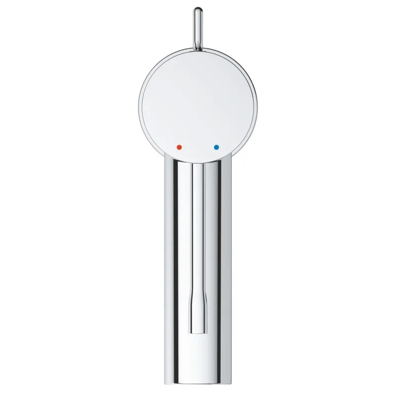 Змішувач для умивальника Grohe Essence New S-Size з донним клапаном, хром (24175001) Фото - 3